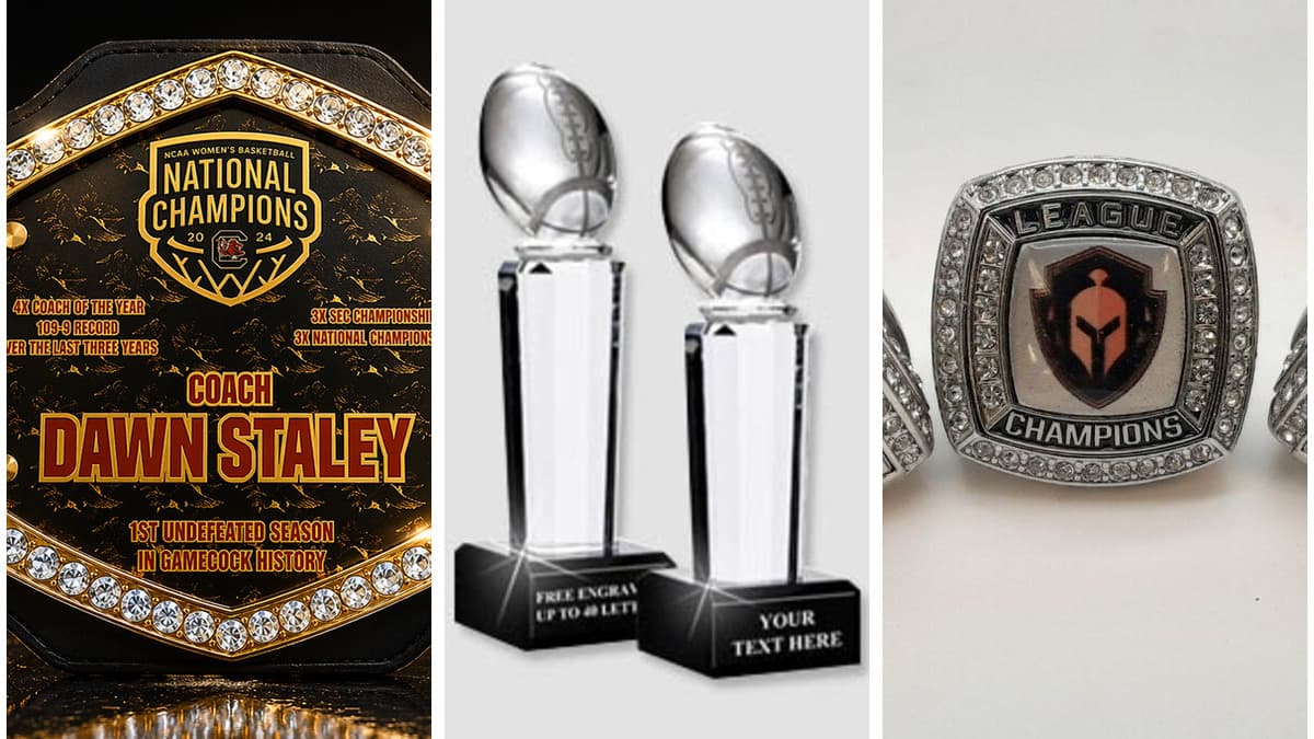 Championship Belt vs Trophy vs Ring: Which Award Fits Your Event