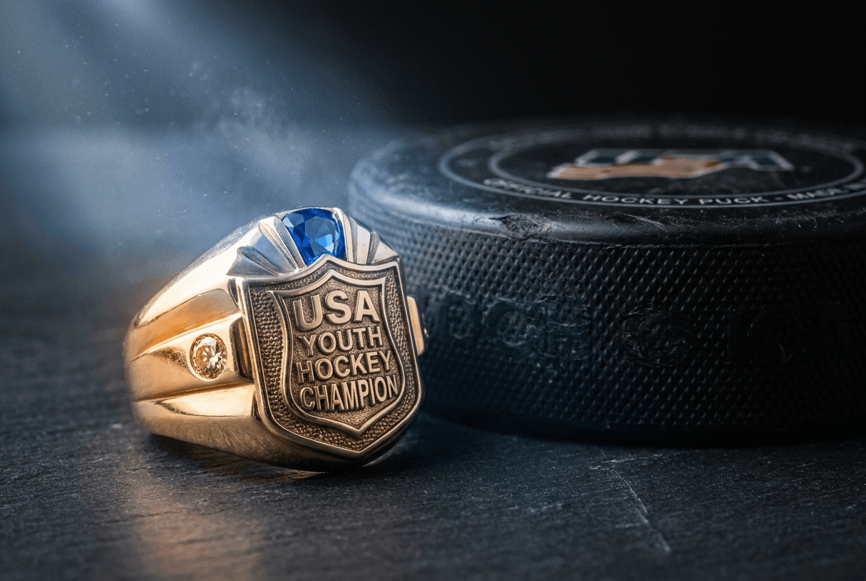 Get Your Custom Youth Hockey Championship Rings at Colucci Custom Awards