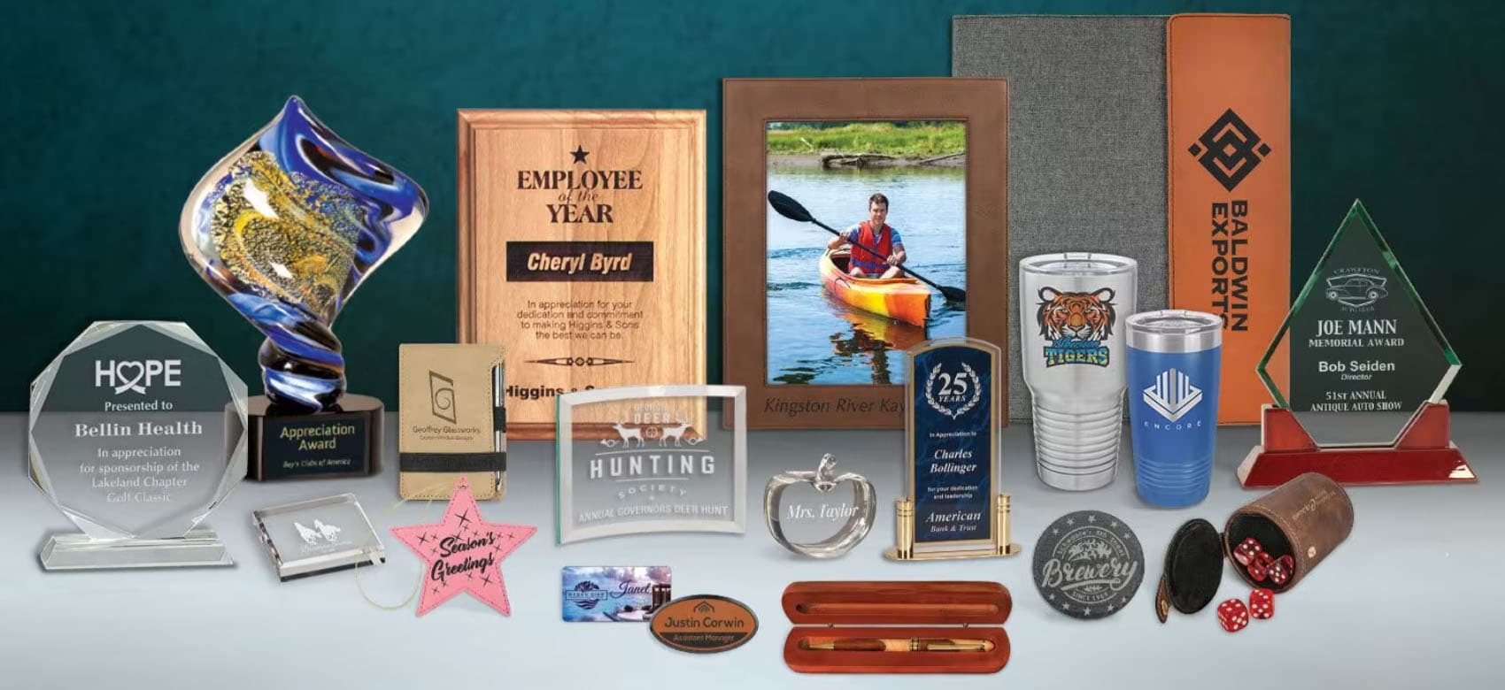 Colucci Custom Awards manufacturing facility in Columbia, South Carolina