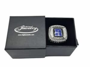 Custom order award trophy with full-color logo