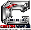 Colucci Custom Awards logo – custom championship rings, belts, trophies & medals