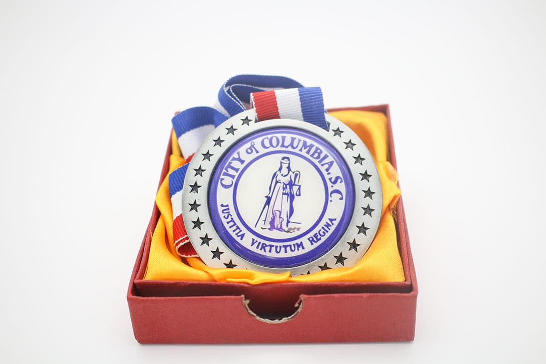 Custom military service achievement medals