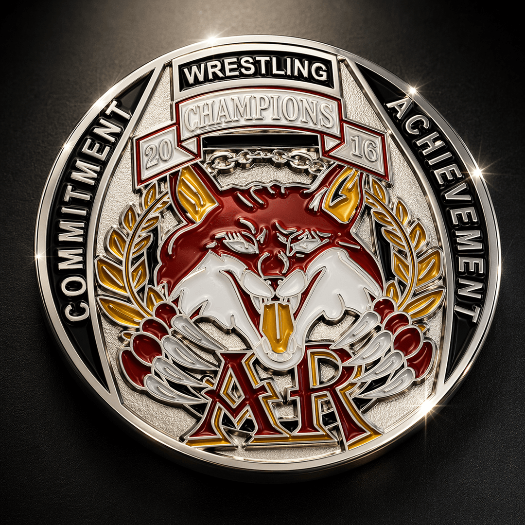 Xpress custom challenge coin with die-struck detail