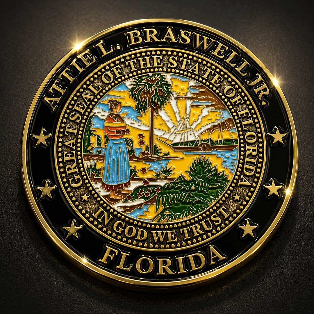 Elite bespoke premium custom challenge coin