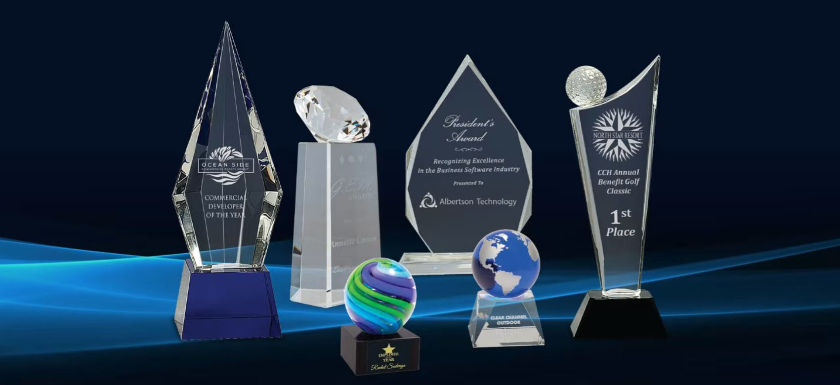 Custom Crystal and Glass Awards
