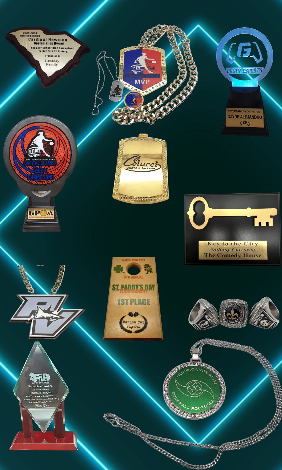 Custom Championship Jewelry