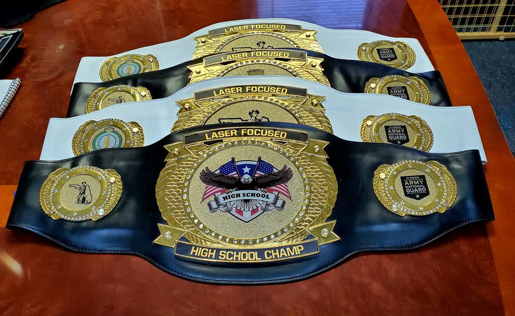 High School Championship Belts